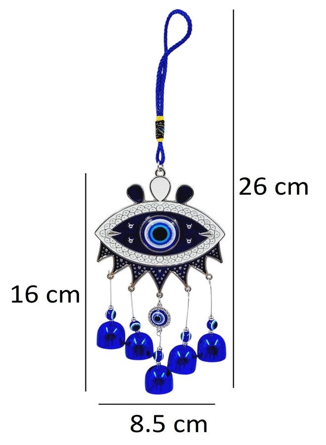ARTISKRITI Evil Eye Protection Hanging, Nazar Battu Charm, Home Decoration Items for Living Room, Home Shop Office, Good Luck and Prosperity - Image 5